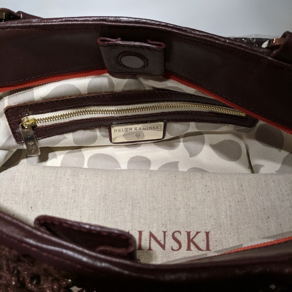 Helen Kaminski Bags Helen Kaminski Napo Leather Trimmed Tote Poshmark